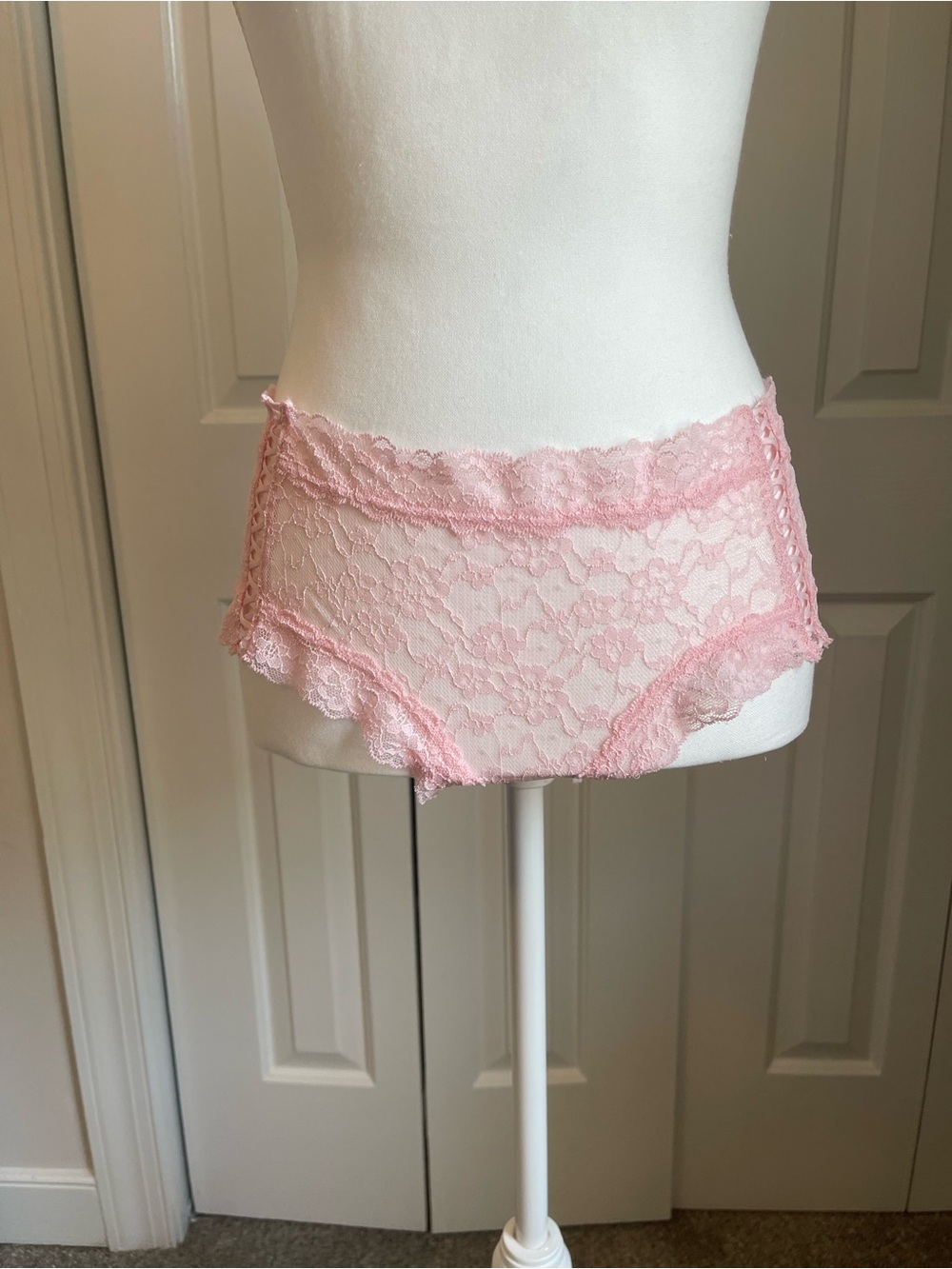VS Lace High-Waist Cheeky Panty